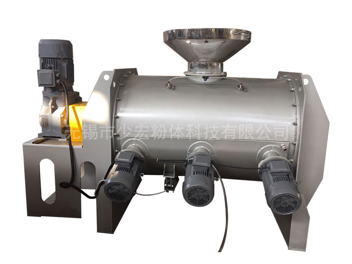 犁刀混合機(jī)配水冷夾套、噴液裝置
